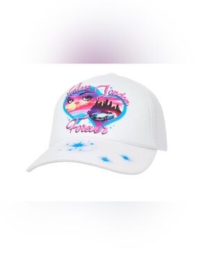 Palace Forever Trucker Hat Poly Mesh Cap SnapBack One Size Adjustable White